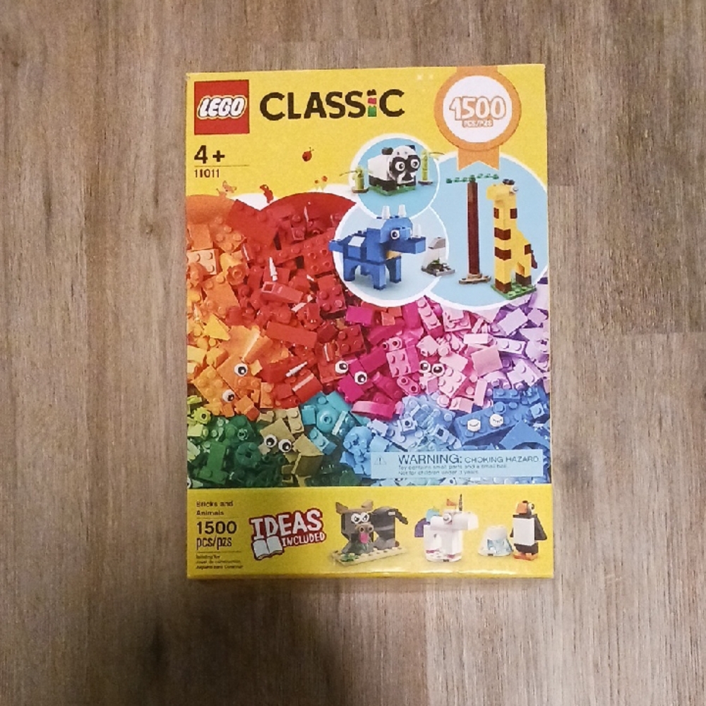 Nwt Legos 11011 1,500 Lego Pieces
